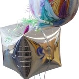 Závaží na balónky s tečkami 